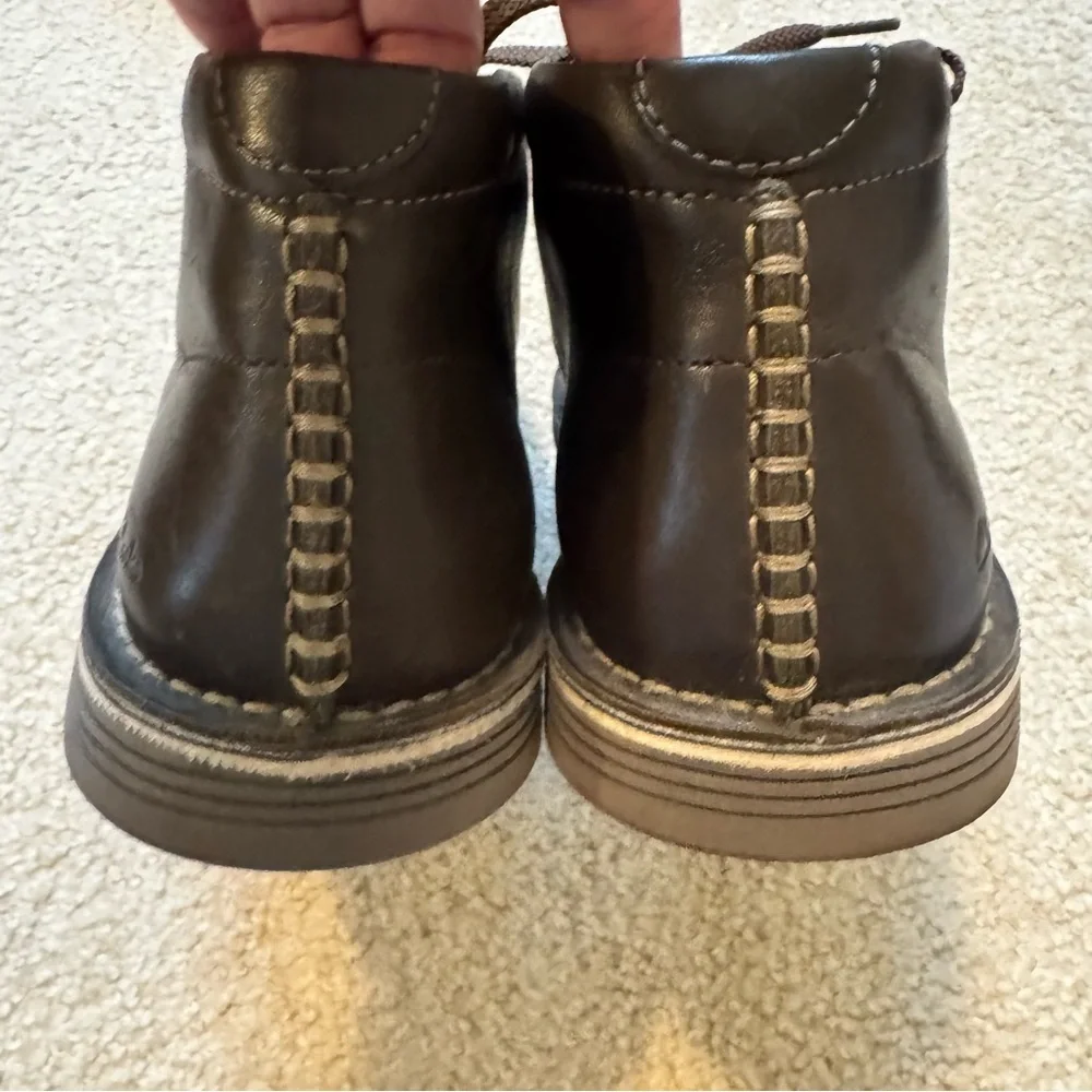 Clarks Men's Forge Stride Brown Leather Chukka Boots Size 10M‎